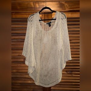 Lane Bryant Kimono/Poncho Sweater